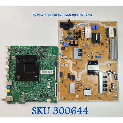 KIT DE TARJETAS PARA TV SAMSUNG / MAIN BN94-11916A / BN41-02568 / BN41-02568A / BN97-12829A / 0757 / FUENTE BN44-00873A / L65E6N_KSM  / REV1.2 / PANEL CY-VK065HGLV3H / MODELO UN65MU7500FXZA 